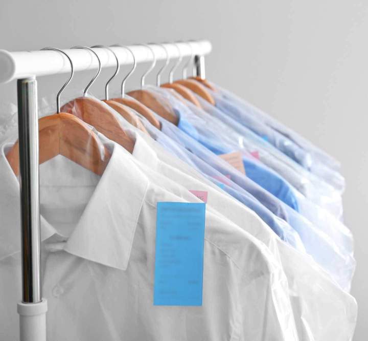 Chemises nettoyées à sec Paris